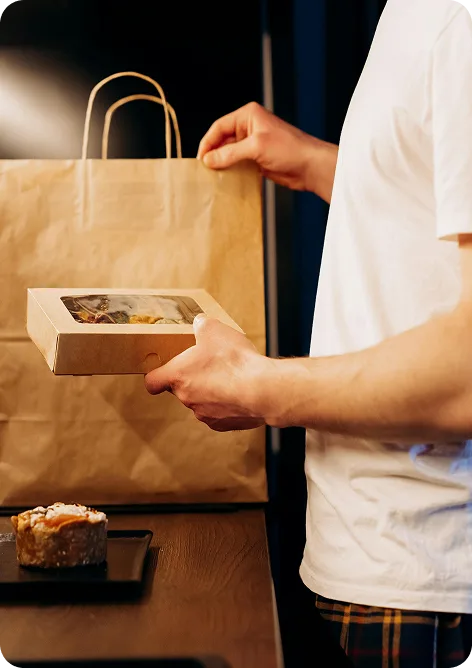 Rozvoz a jídlo s sebou
